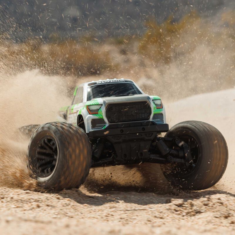 ARRMA GRANITE MEGA 665 4X4 RTR Brushed Monster Truck, Green
