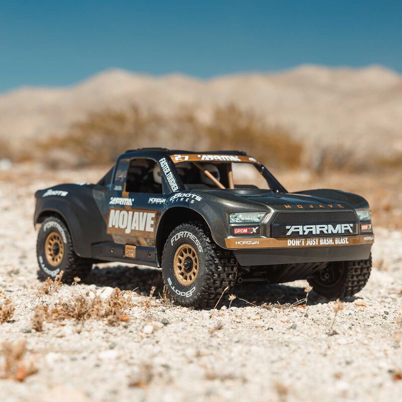 ARRMA MOJAVE GROM 223S DSC 4X4 RTR Brushless Desert Truck, Black